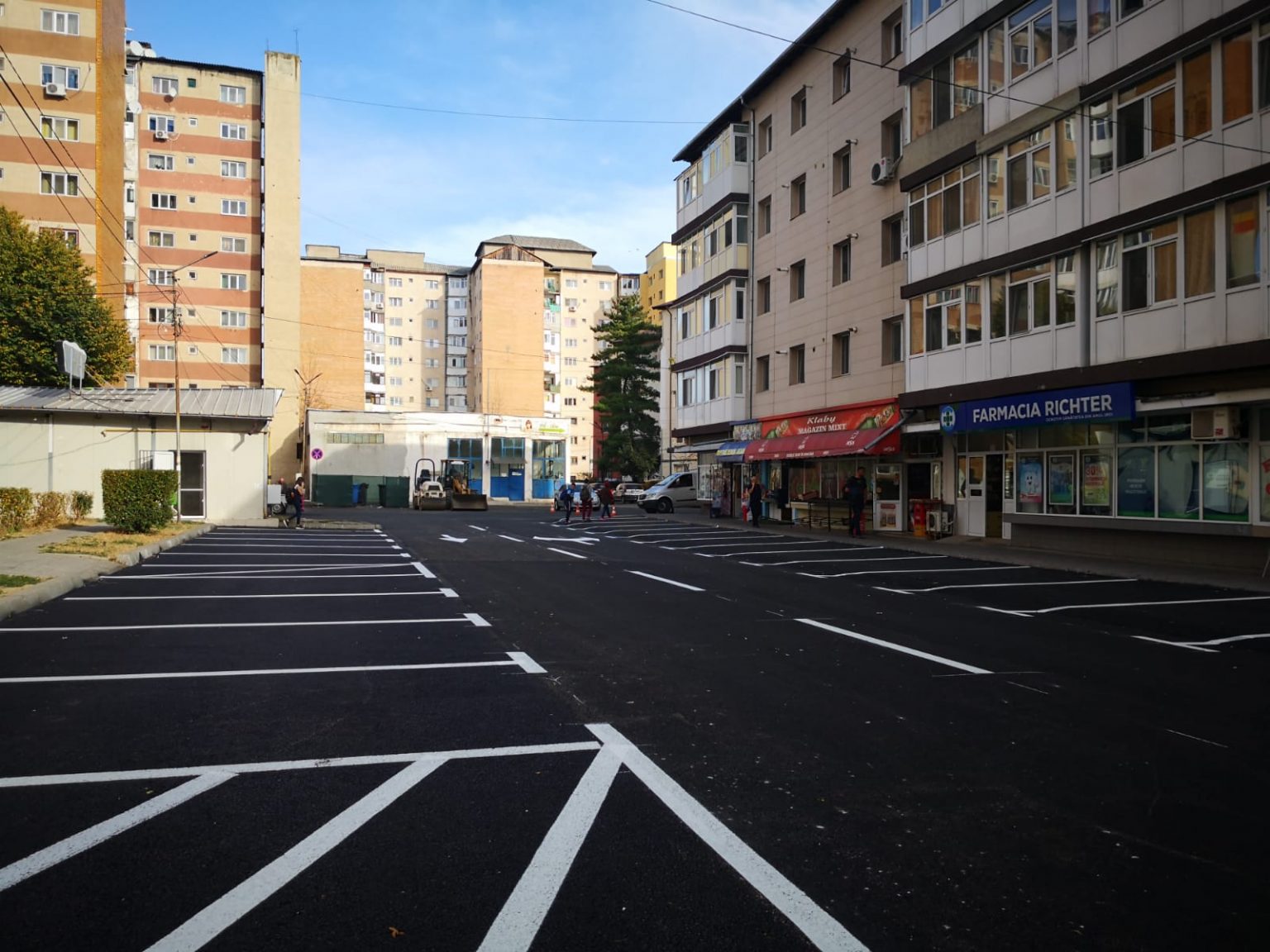 Strada Ion Ghica din Târgovişte a fost modernizată