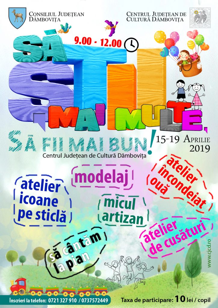 Cea de-a VII-a ediție a programului „Să știi mai multe, să fii mai bun”