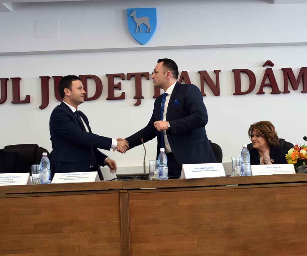Două noi investiţii majore  pentru comunitatea târgovişteană au primit finanţare de peste  26.000.000 lei