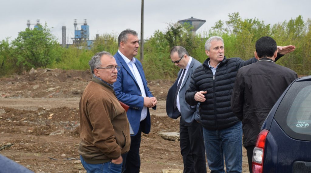 Preşedintele CJ, Alexandru Oprea, la doar câteva ore de la instalare a mers să verifice stadiul investiţiilor de la UM Gara Târgoviște