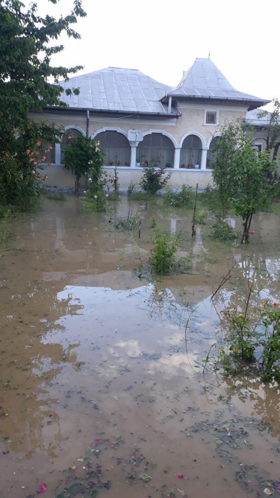 Inundaţii în zona de sud a judeţului Dâmboviţa
