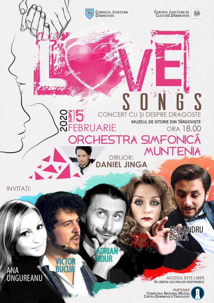 „Love songs – un concert cu și despre dragoste”