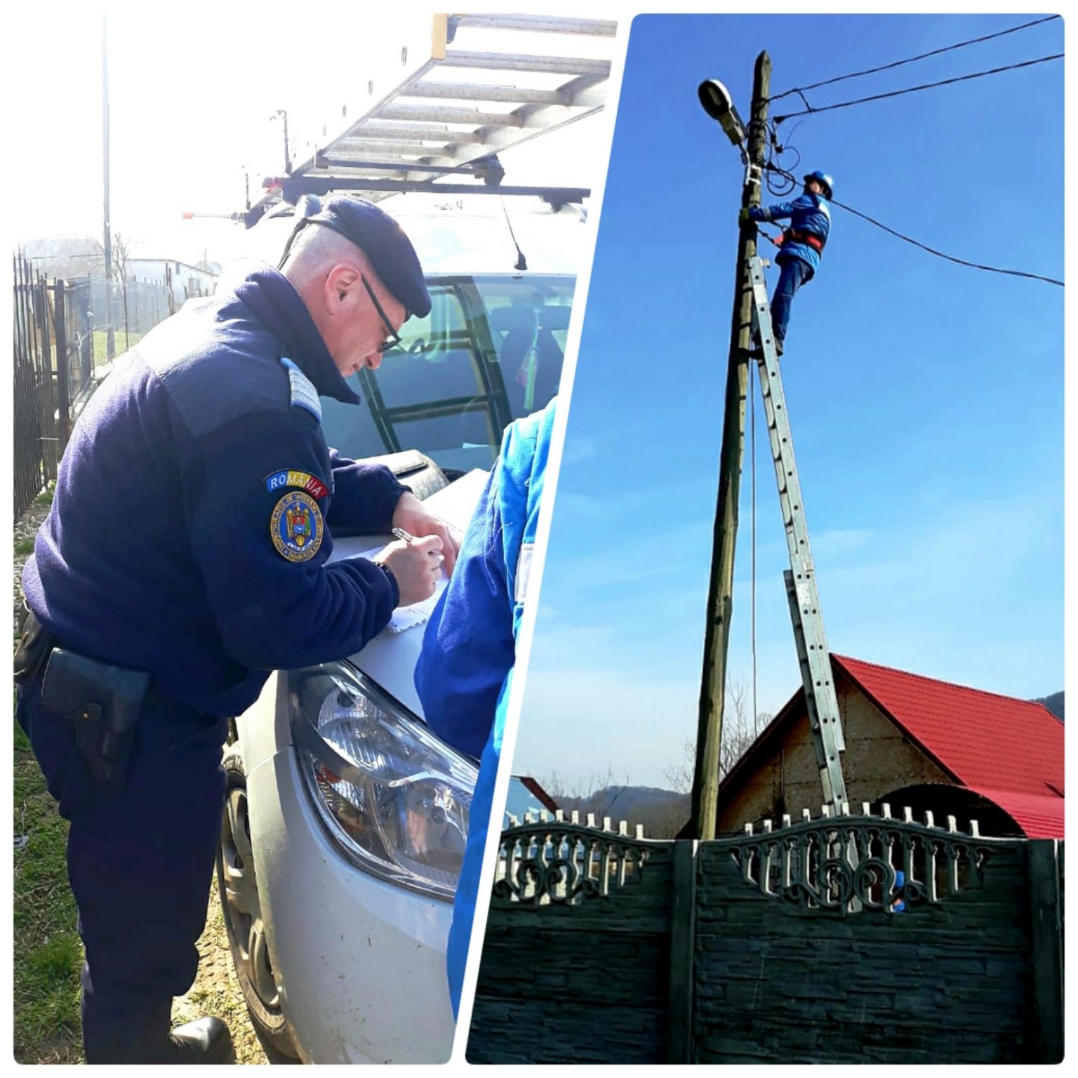 Racordări ilegale la reţeaua de energie electrică