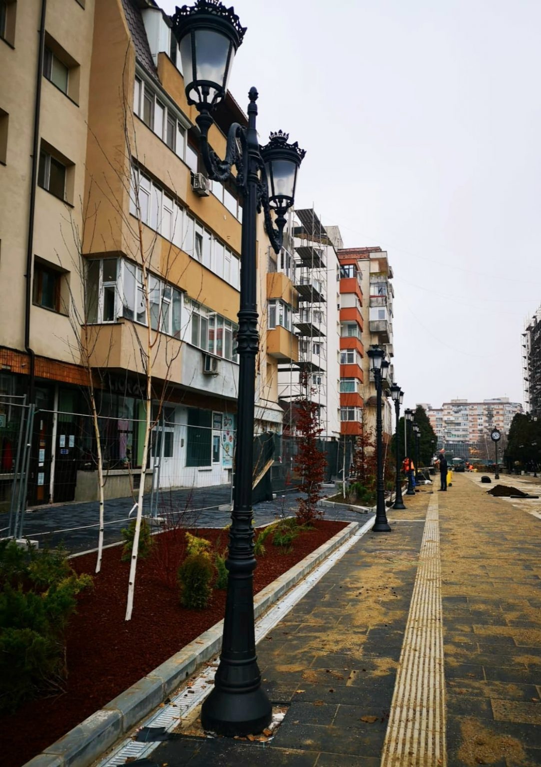 Vizită de lucru pe șantierul din Piața Revoluției