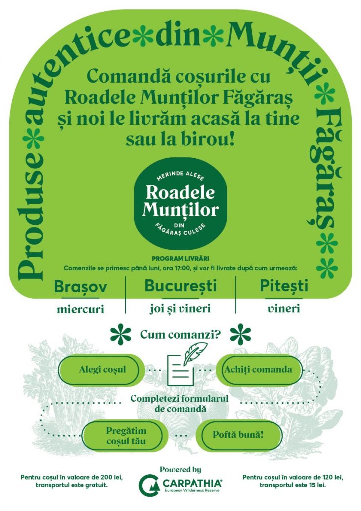 Food hub Roadele Munților Făgăraș reprezintă o nouă oportunitate economică pentru producătorii locali din zona Munților FăgărașProducătorii locali ﻿