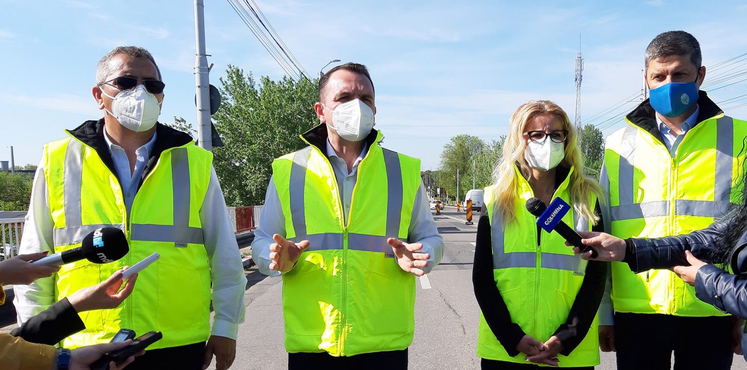 Pasajul din zona PAVCOM a intrat într-un amplu proces de reabilitare