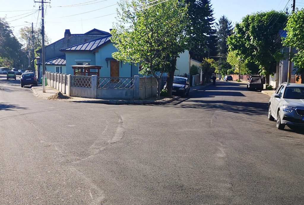 Primele străzi din Târgoviște asfaltate integral de către un furnizor de utilități