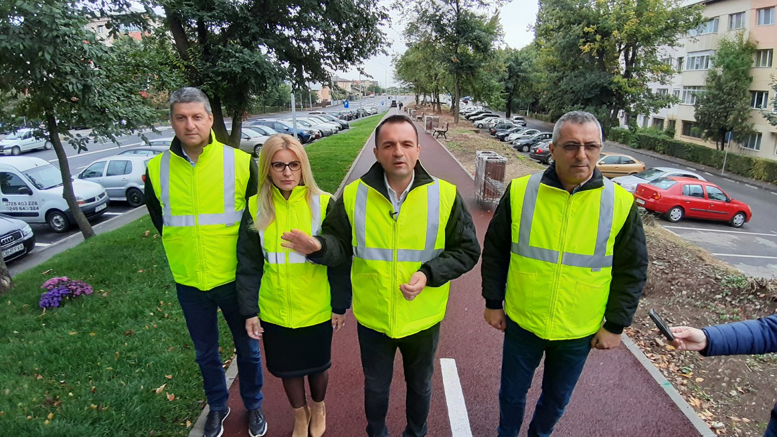 Modernizarea străzii Neagoe Basarab, o altă investiție finalizată de administrația târgovișteană
