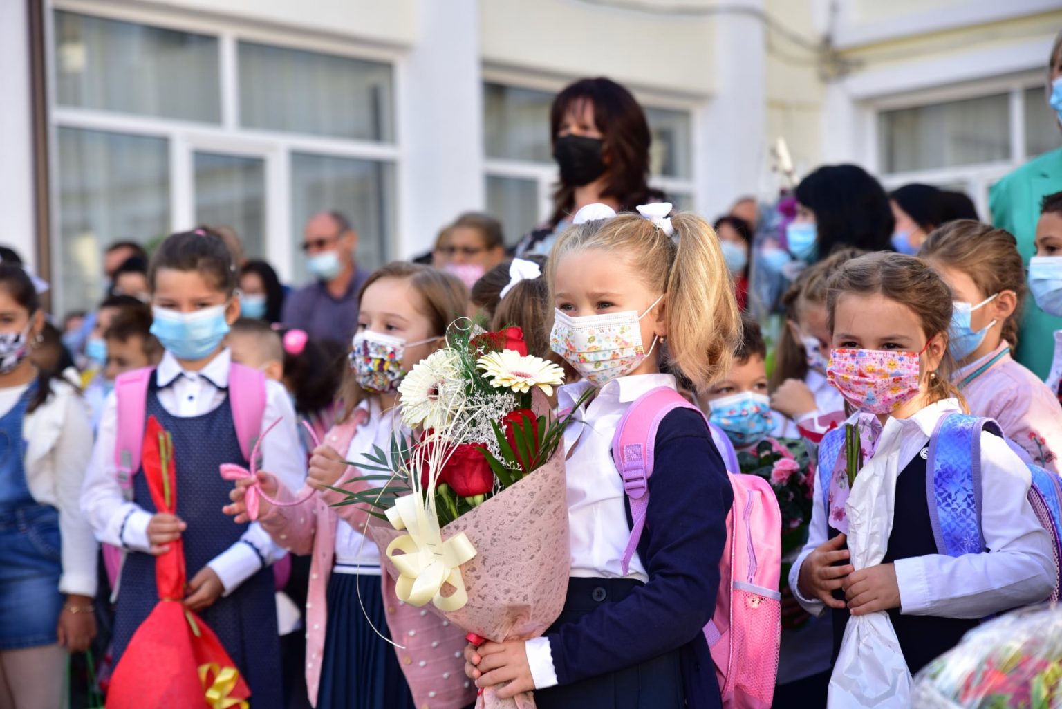 Primarul orașului Găești, Gheorghe Grigore a participat la deschiderea anului școlar