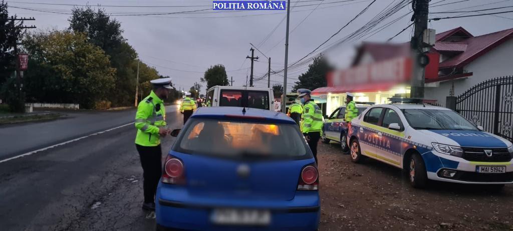 RAZIE a polițiștilor și RAR, pe drumurile din Dâmbovița