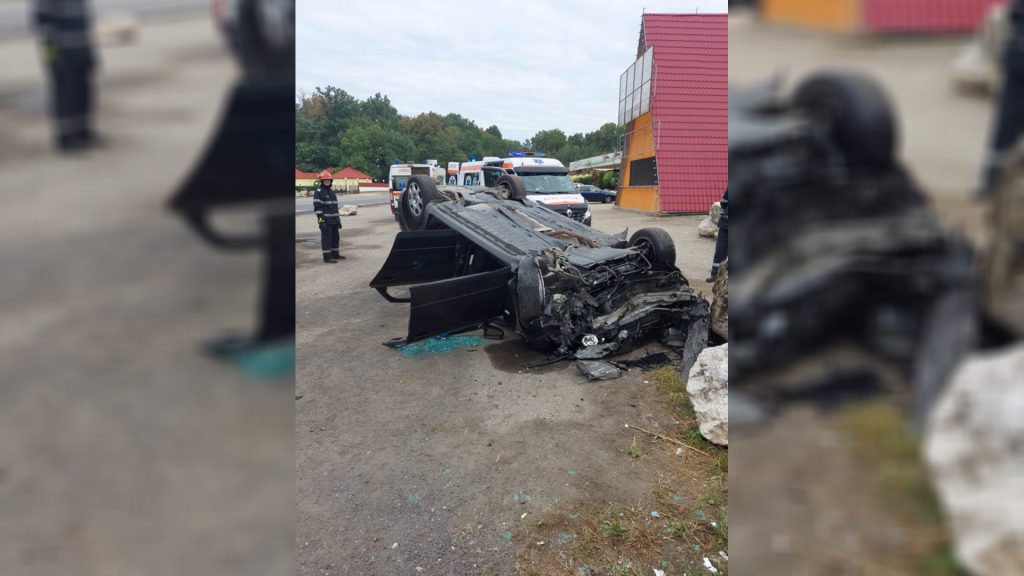 Un șofer a văzut moartea cu ochii pe DN 72-Dragodana