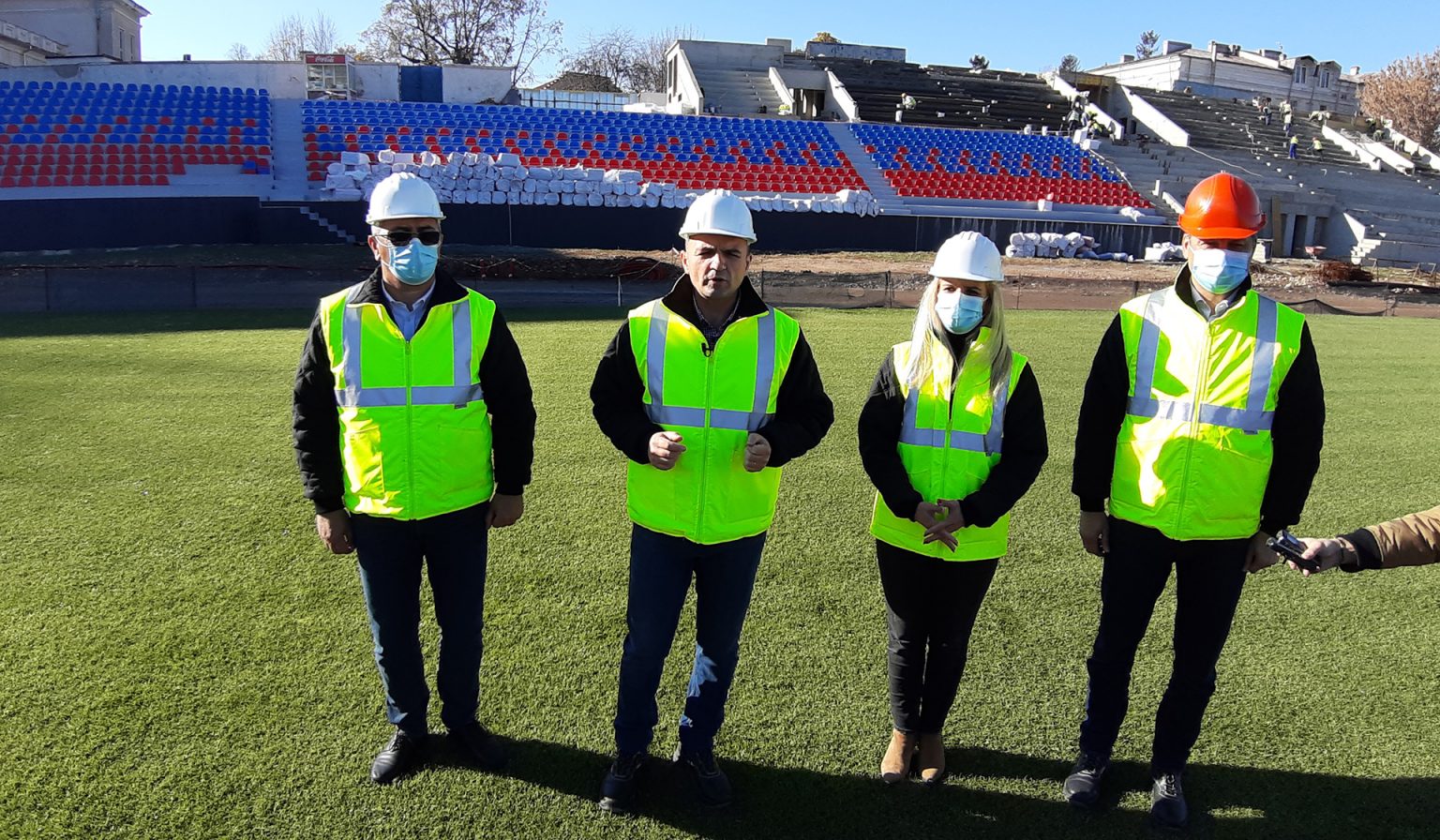 La Stadionul “Eugen Popescu”, progresele sunt evidente