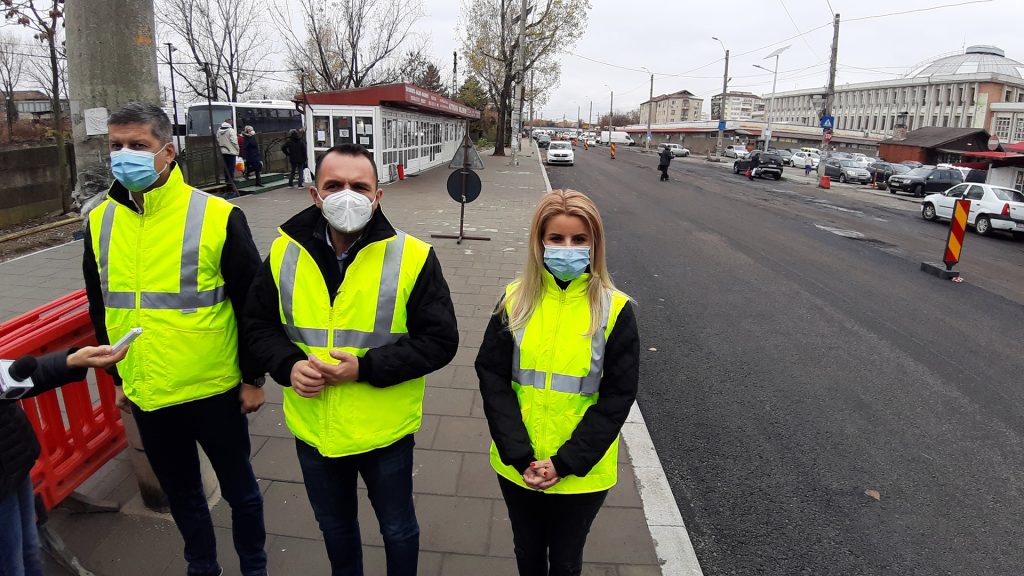 Strada Gării și pasajul de la Pavcom își schimbă complet înfățișarea