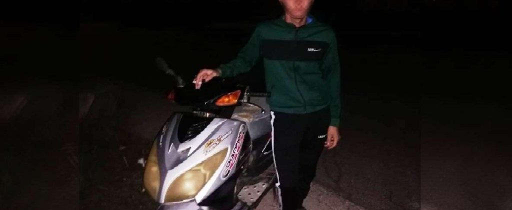 Bărbat prins în timp ce conducea un moped, fără a poseda permis de conducere