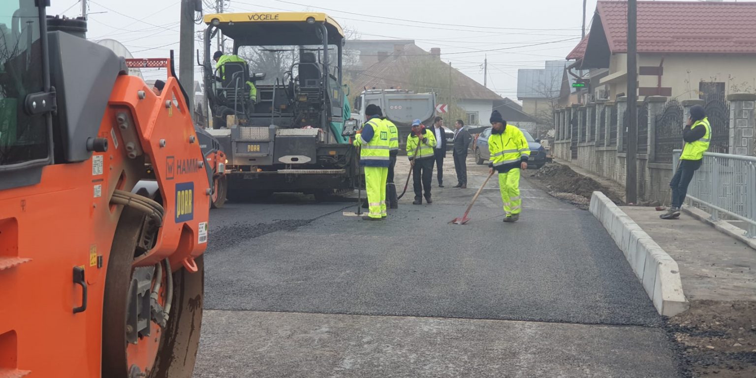 Podul peste pârâul Racovița, la Băleni, a fost redeschis circulației