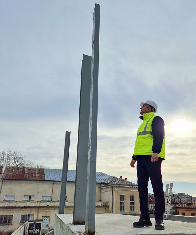 Stadionul „Eugen Popescu” prinde contur, în ritm susținut