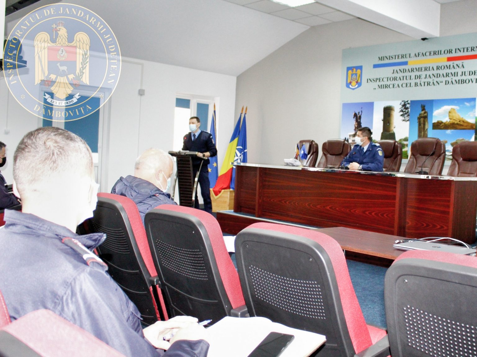 Prevenirea și combaterea violenței în sportul dâmbovițean, prioritatea Jandarmeriei Dâmbovița