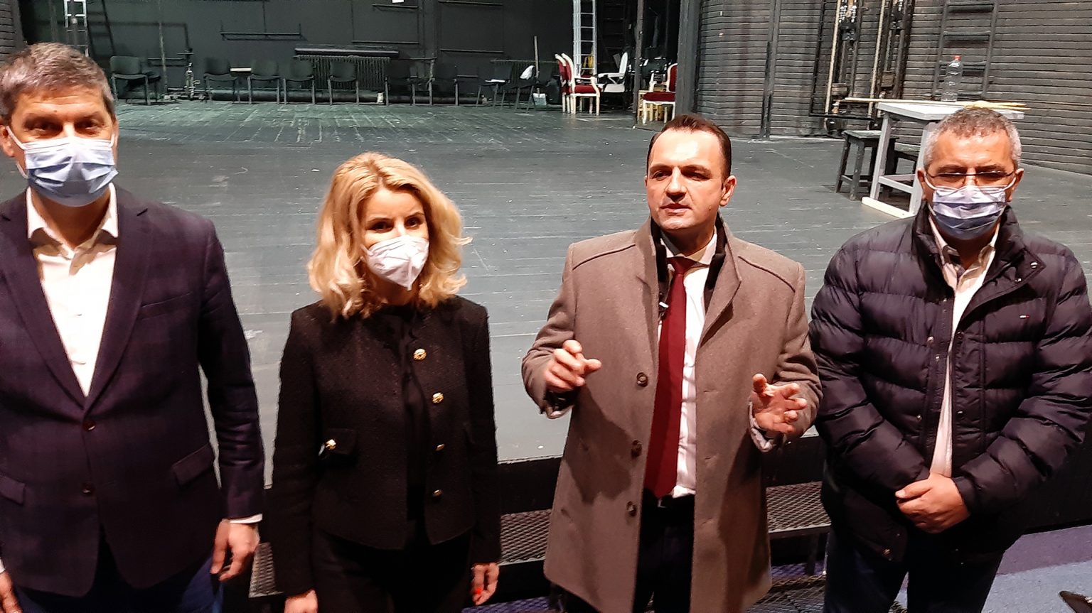 Se lucrează la modernizarea infrastructurii Teatrului Tony Bulandra Târgovişte