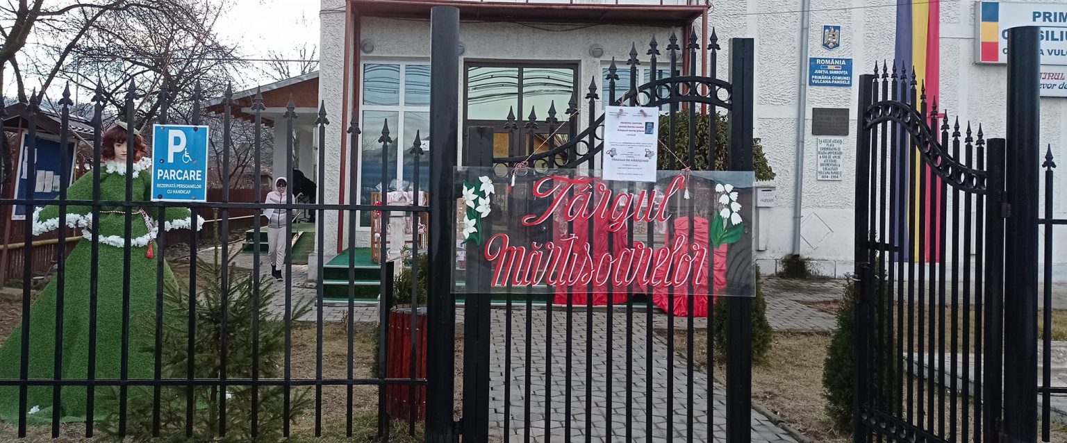 Primăvara începe cu un mărțișor caritabil la Vulcana Pandele