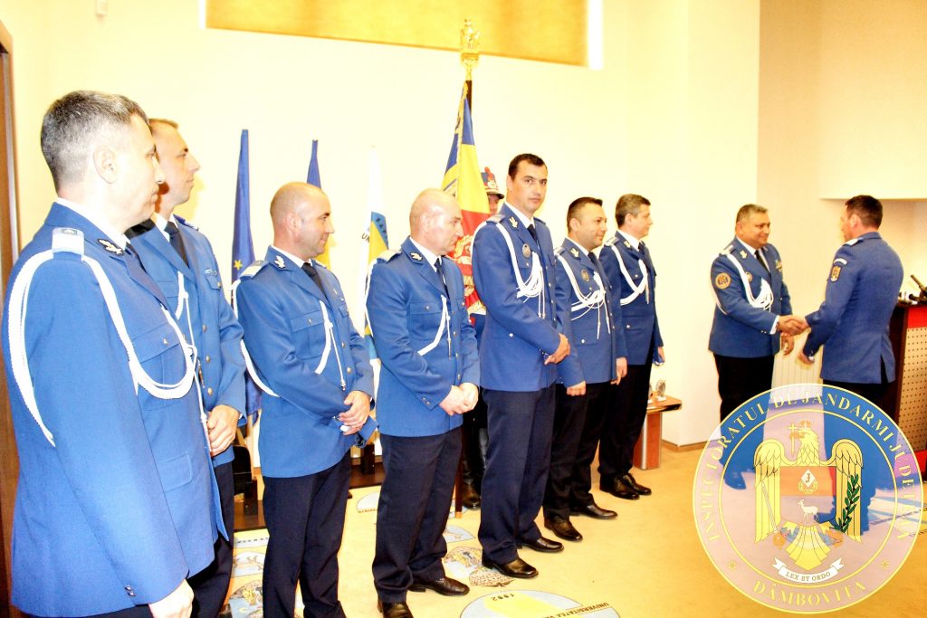 JANDARMERIA DÂMBOVIȚA ÎN STRAIE DE SĂRBĂTOARE, de 172 de ani pentru România