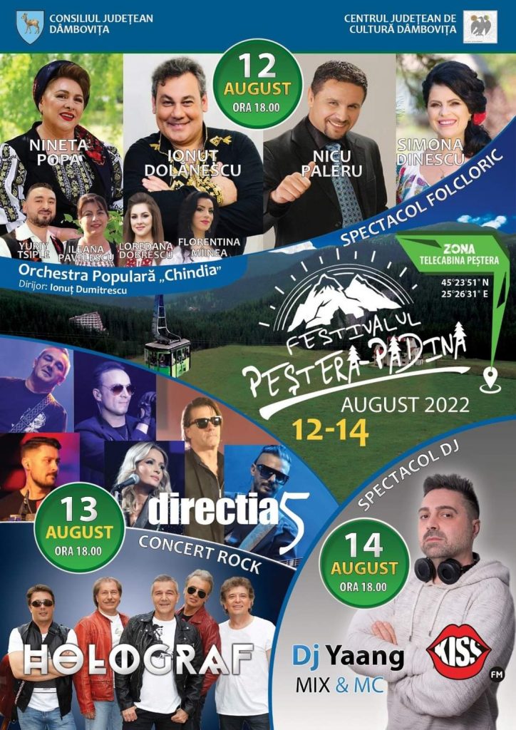 Holograf și Direcția 5 la Festivalul „Peștera –Padina”