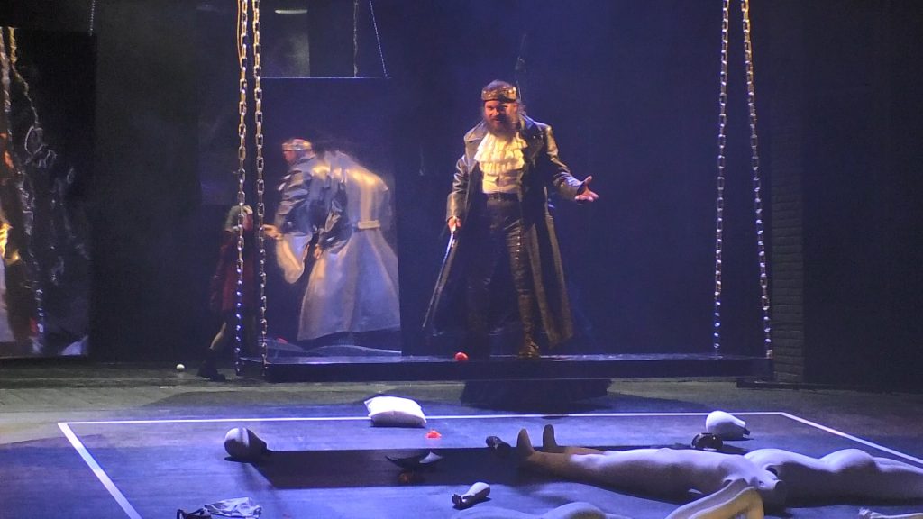 Spectacolul Richard al III-lea în ultima seară a Festivalului BABEL