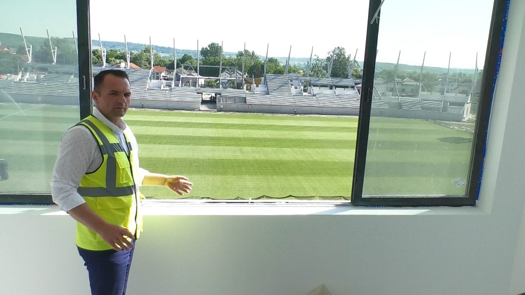 Administrația târgovișteană a prezentat pe larg, stadiul lucrărilor la Stadionul Eugen Popescu