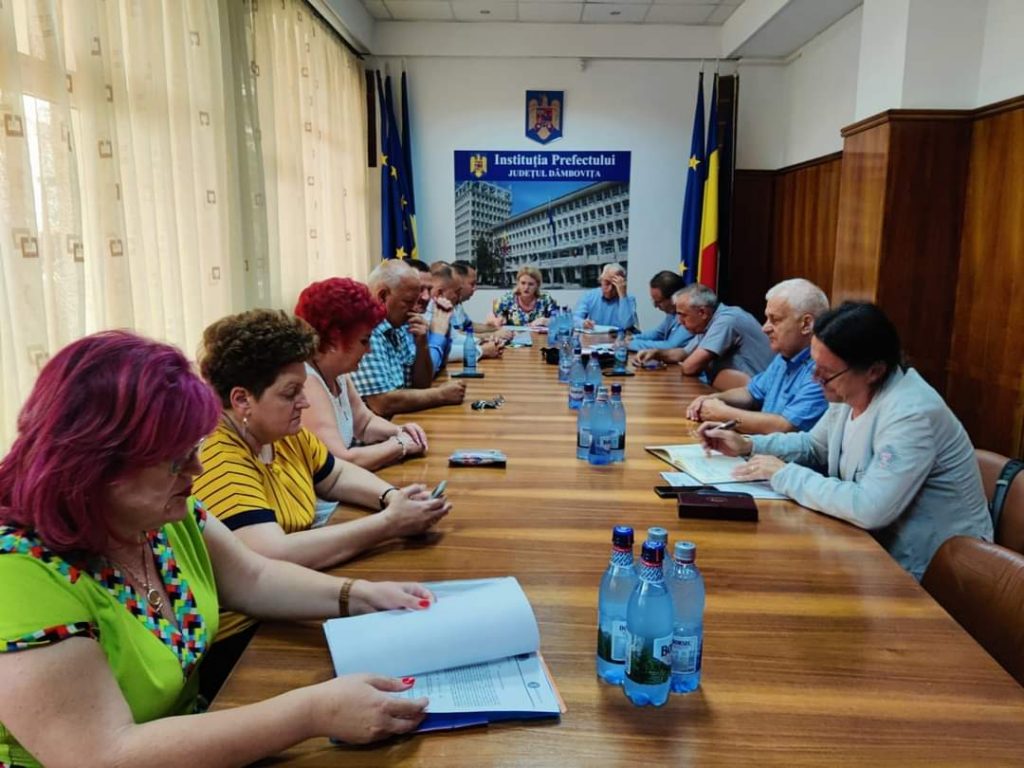 Comisia de Dialog Social , situația actuală a personalului didactic din cadrul Creșei pentru educație timpurie Târgoviște