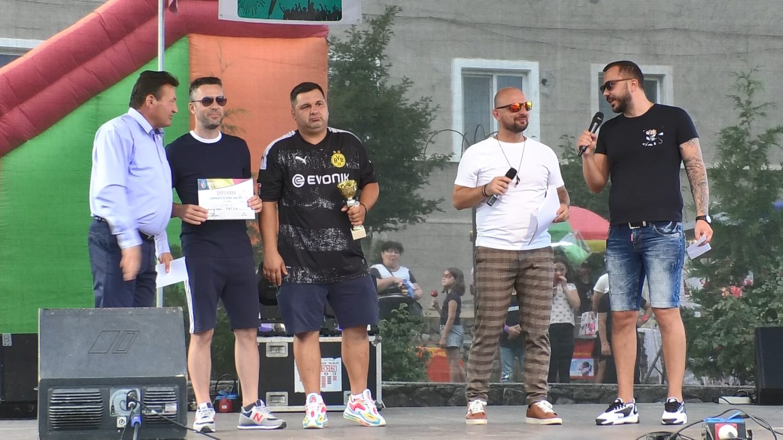 Campionii la fotbal premiați de Zilele orașului Fieni