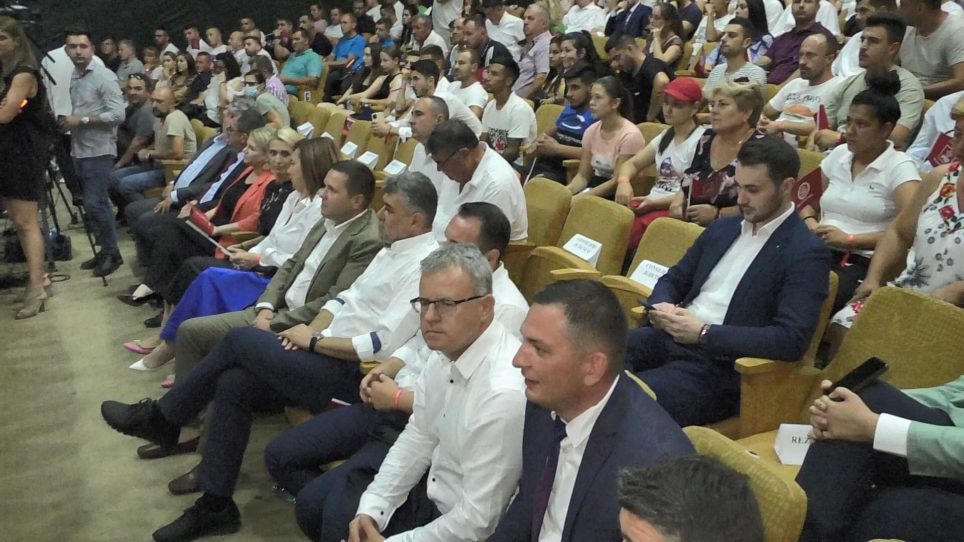 TSD Dâmbovița și-a ales noul președinte, Andrei Tudora, a venit la Conferința de alegeri și președintele PSD, Marcel Ciolacu