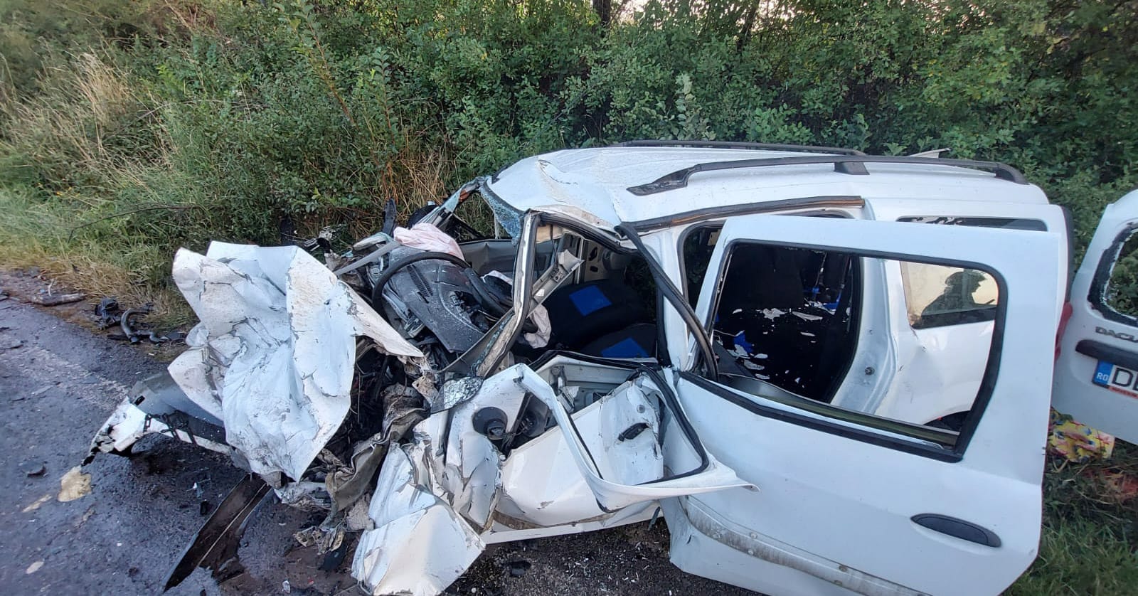Impact fatal pe DN 72, în zona Mija, comuna I.L.Caragiale