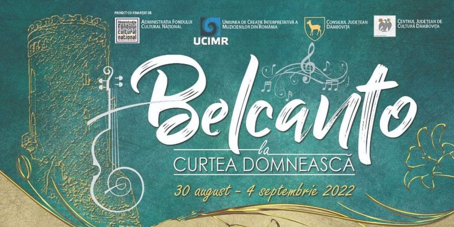 CJ Dâmbovița și instituții centrale de înaltă ținută au pregătit Concursul și Masterclass-ul „Belcanto la Curtea Domnească”