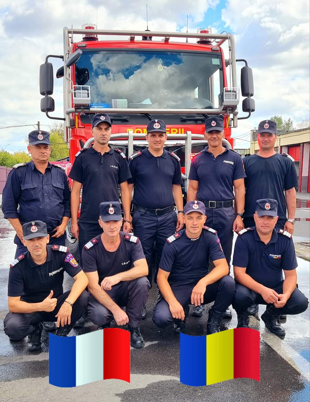 Misiune îndeplinită a pompierilor