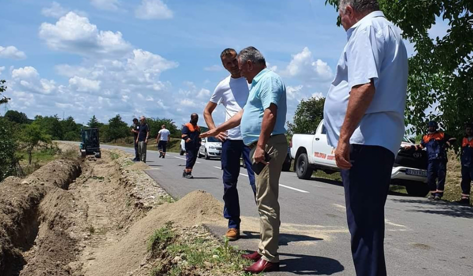 Dragomirești, se lucrează la rețeaua de gaze în satul Mogosești și pe strada Monumentului din satul Ungureni