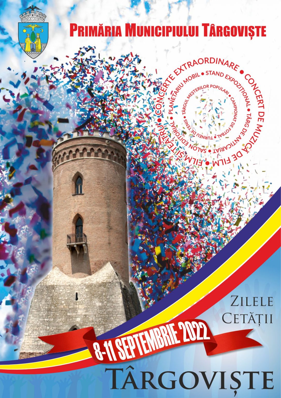 Zilele Cetății Târgoviște încep joi, 8 septembrie