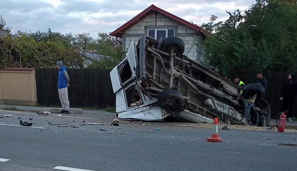 Cojasca: Accident la primele ore ale dimineții