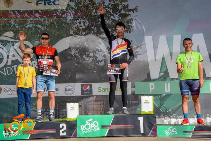 George Dragoș Dedu, locul al II-lea la competiția de ciclism “Road Grand Tour – The Wall 2022”