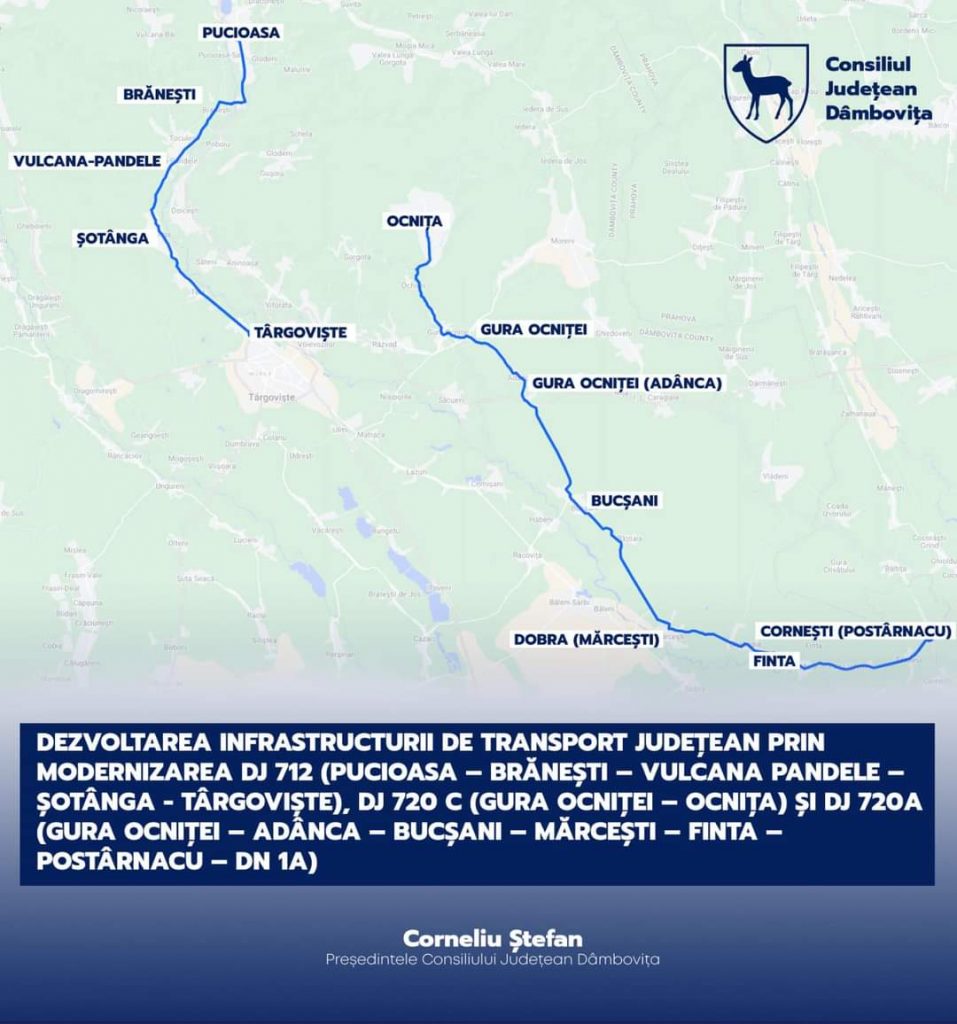 Vești bune, se pregătește modernizarea DJ 712, DJ 720 C și DJ 720 A