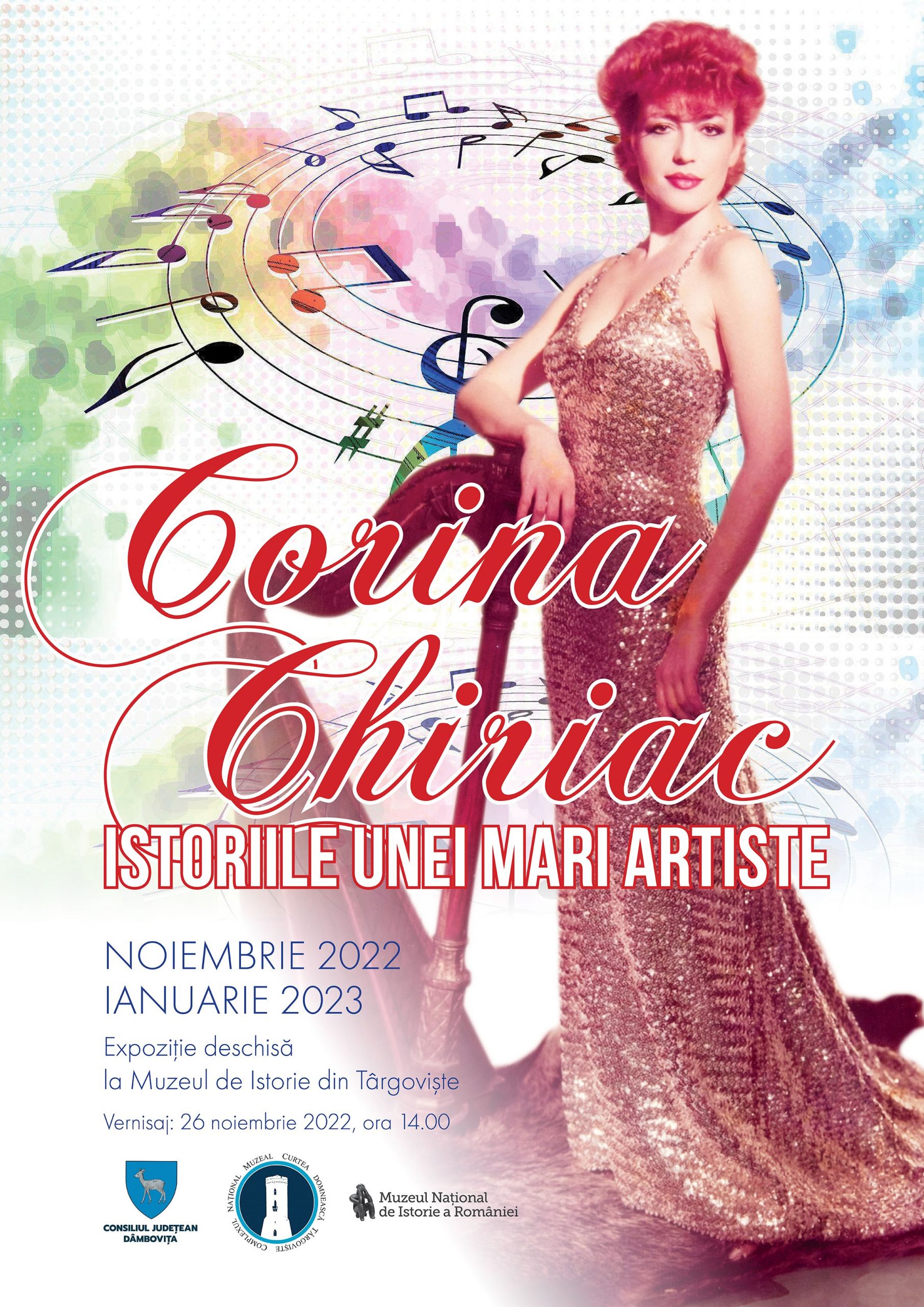 Vernisajul expoziției „Corina Chiriac. Istoriile unei mari artiste”