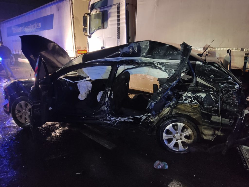 Accident pe DN 71, două persoane au decedat iar a treia este în stare foarte gravă