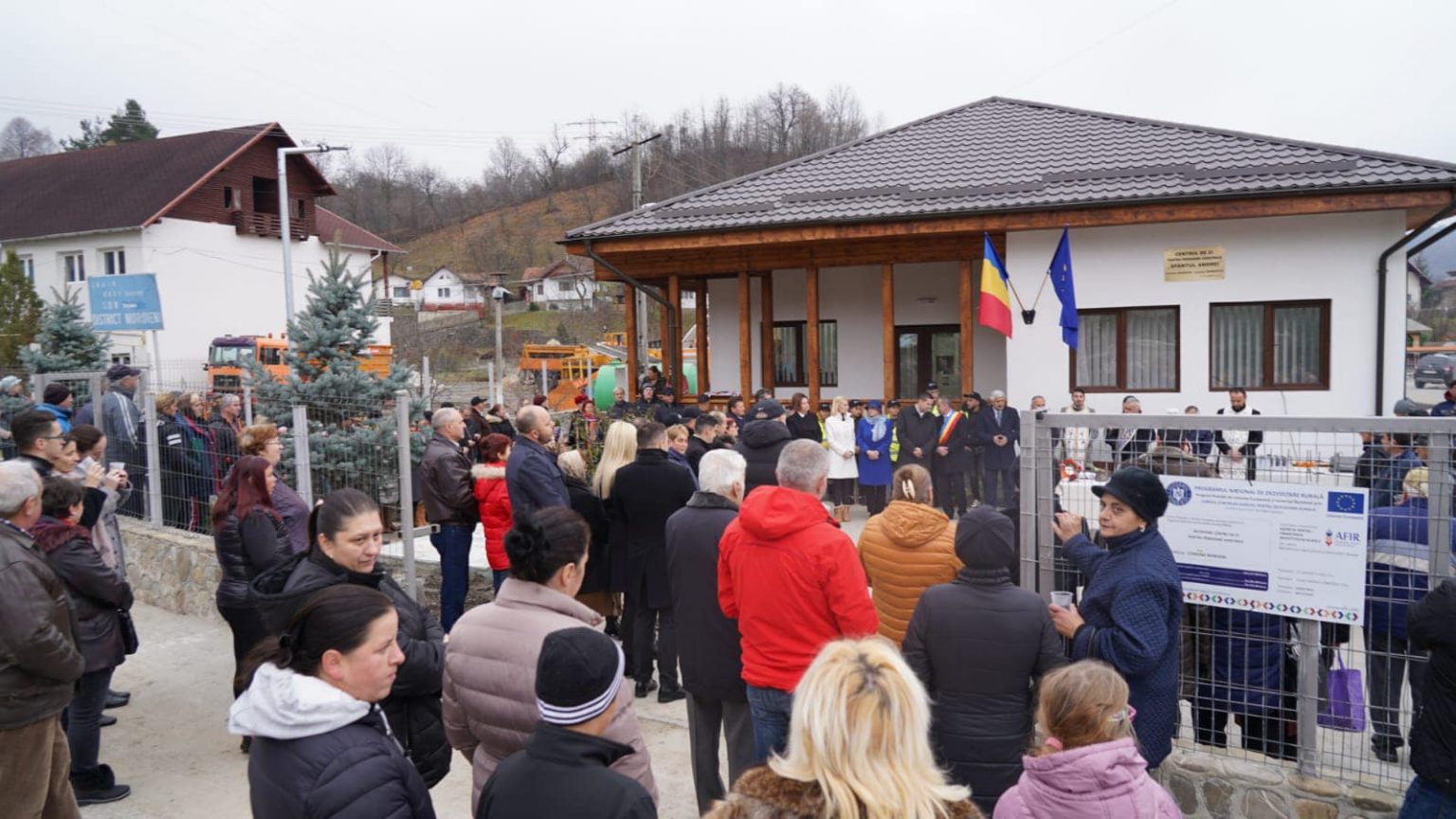 Comuna Moroeni are un Centrului de zi pentru persoane vârstnice