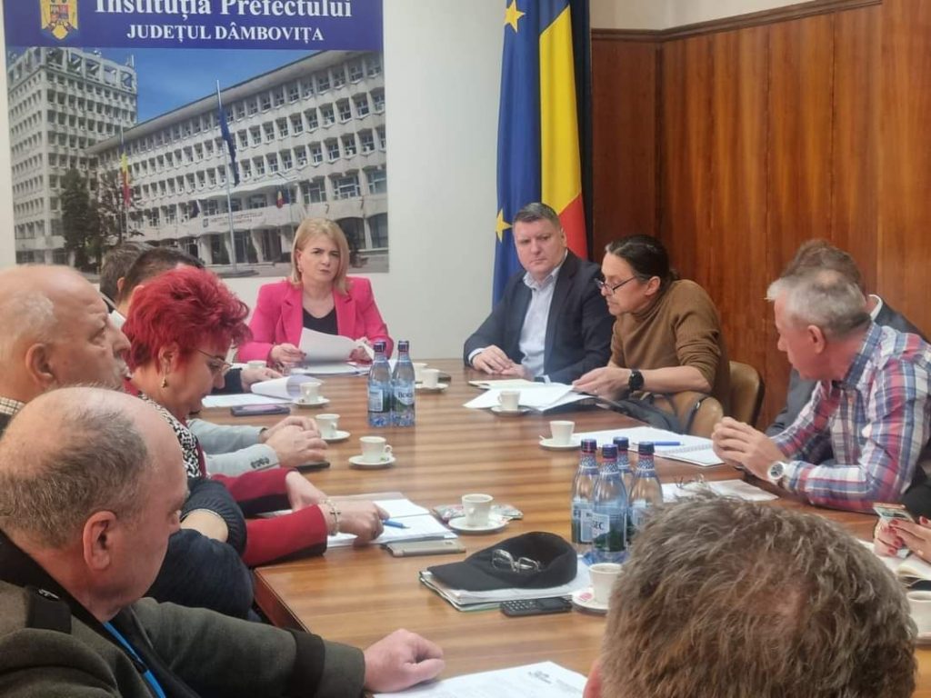 Prima ședință din anul 2023, a Comisiei de Dialog Social Dâmbovița
