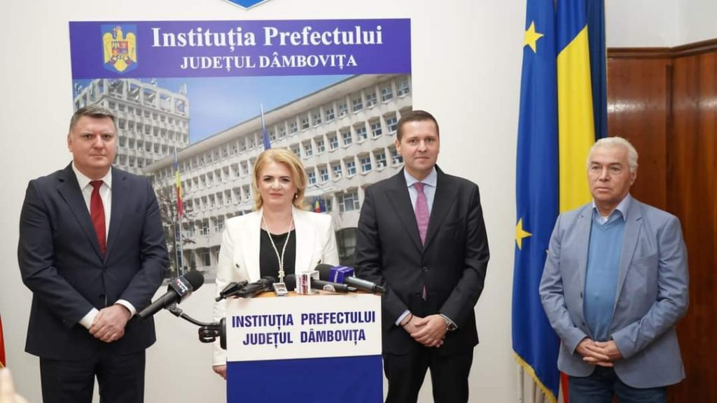 Bilanț la un an de mandat, prezentat de prefectul județului Dâmbovița, Claudia Gilia