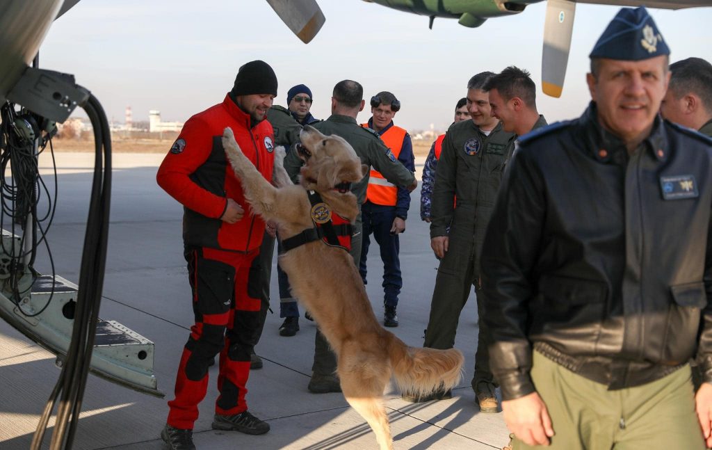 Sosirea în țară a modulului 2 de căutare-salvare care a plecat în Turcia la 08 februarie. VIDEO