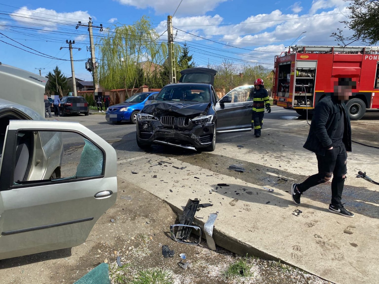 Accident rutier pe DN 7, Sălcuța