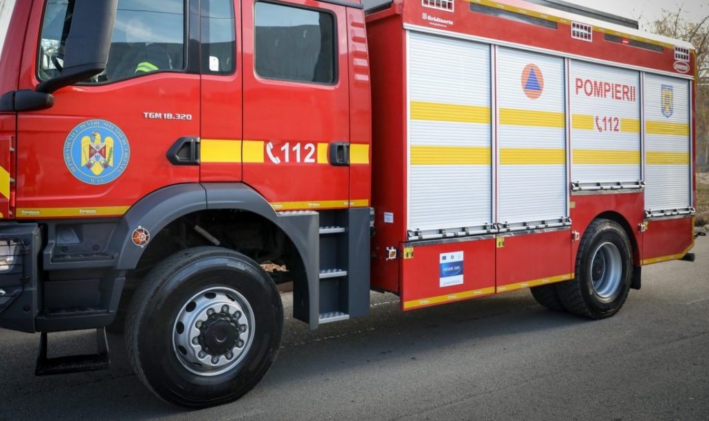 Incendiu izbucnit la o casă în localitatea Șotânga