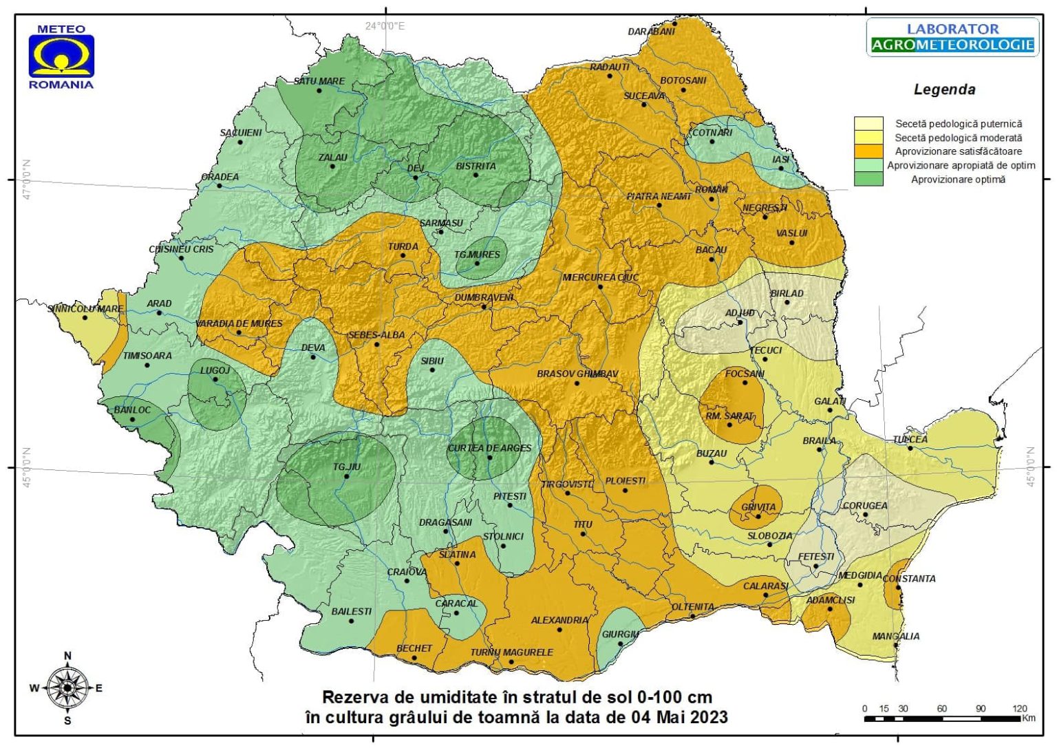 REZERVA DE UMIDITATE, GRÂUL DE TOAMNĂ