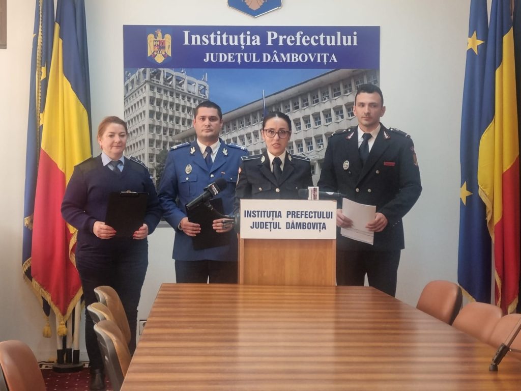 Tot județul este împânzit de forțe de ordine
