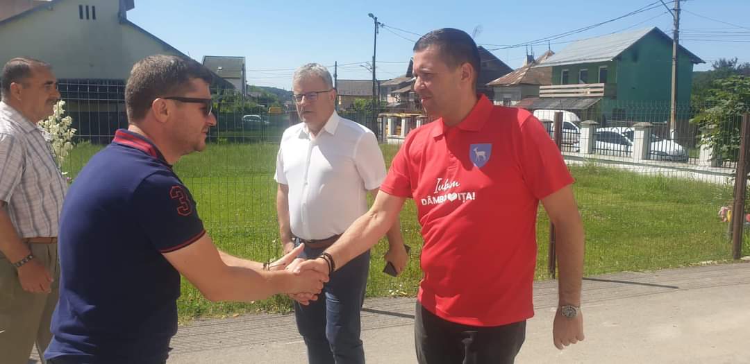 Președintele CJ Dâmbovița, Corneliu Ștefan a făcut o vizită de lucru în comunele I.L.Caragiale, Gura Ocniței, Ocnița și Răzvad