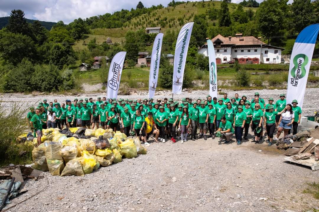 Primul Eco Camp organizat în cadrul programului „Natură curată, relaxare adevărată'', în zona Padina-Peștera, două zile minunate